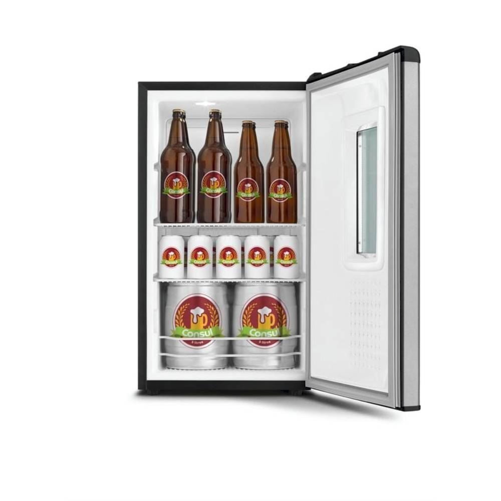 Cervejeira Consul Titanium 82 Litros Display Na Porta Controle de Temperatura