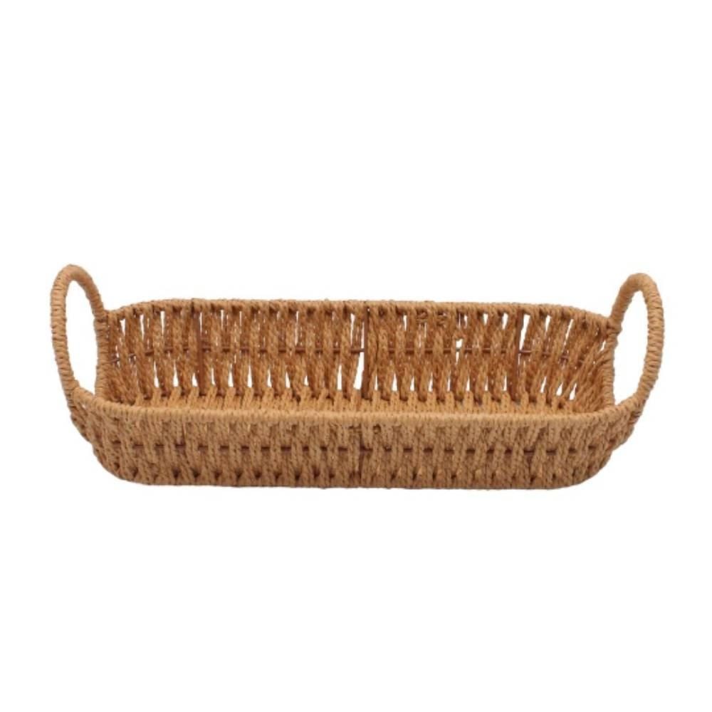 Cesta De Pão Com Alça Havan Casa 34X14cm - Oval