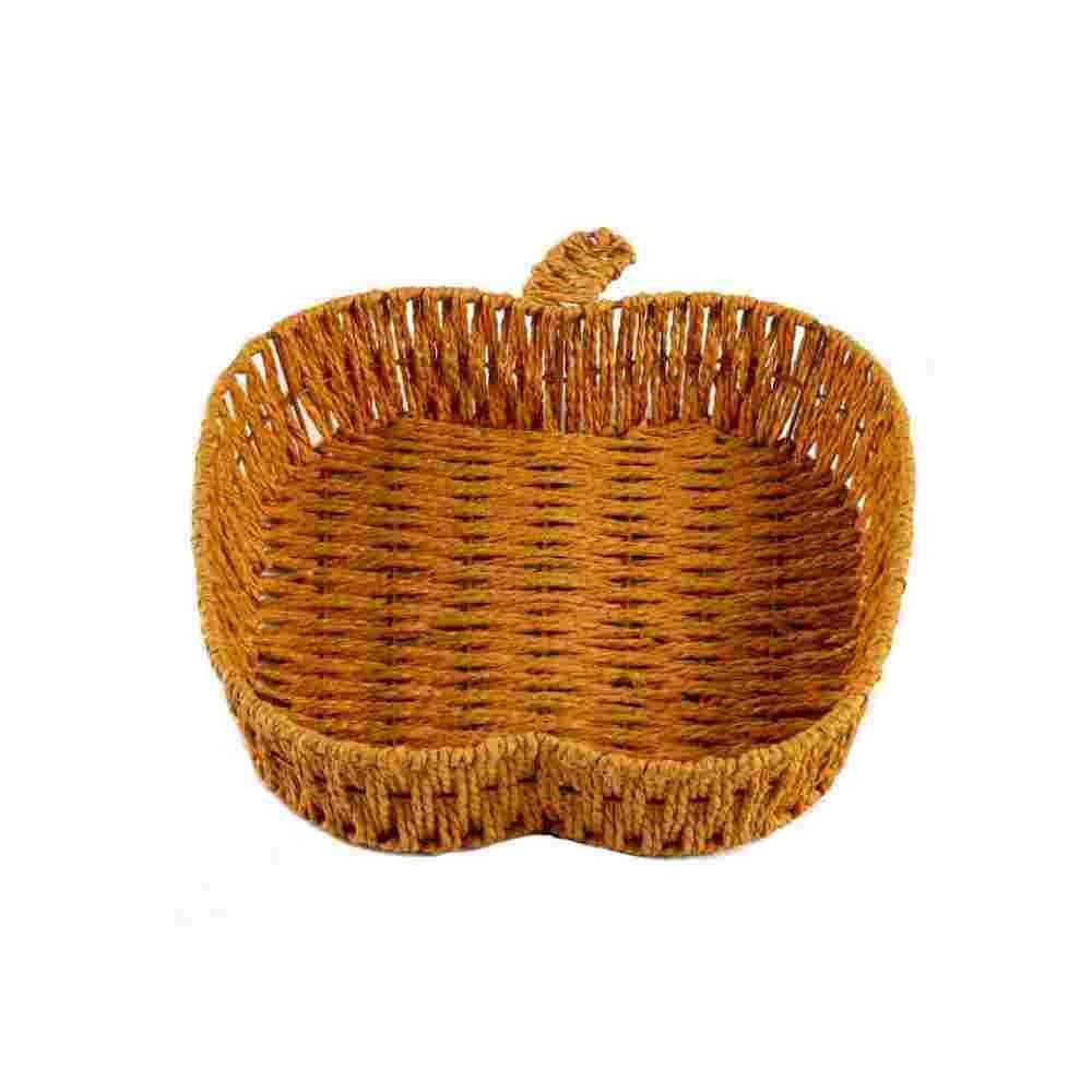 Cesta Decorativa De Maçã Trama Havan Casa - 23Cm