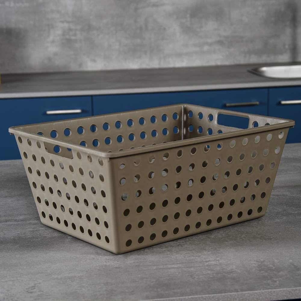  Cesto Organizador One Coza 13,5 Litros - Warm Gray