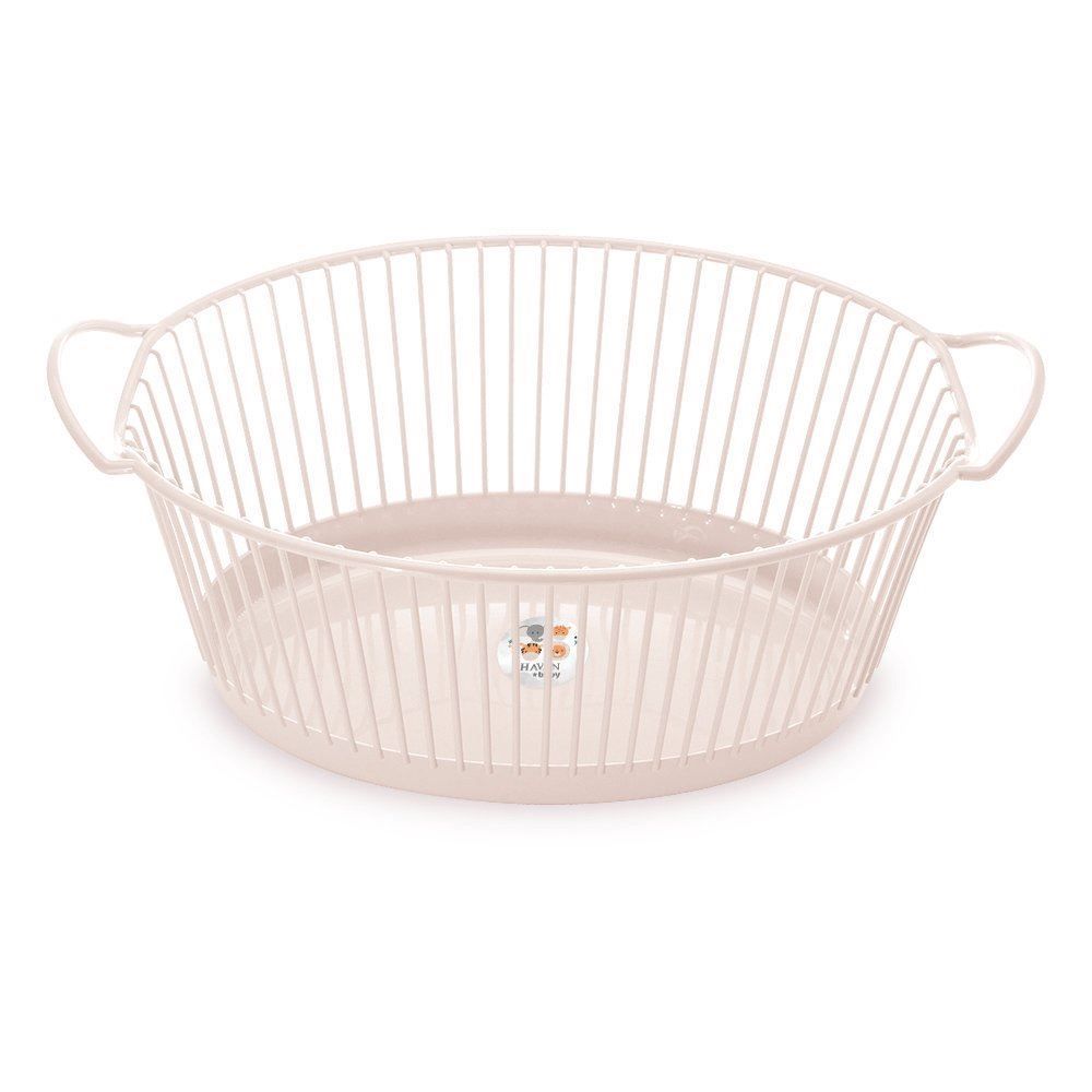 Cesta Oval Fofura 25 Litros Havan Baby - Linho