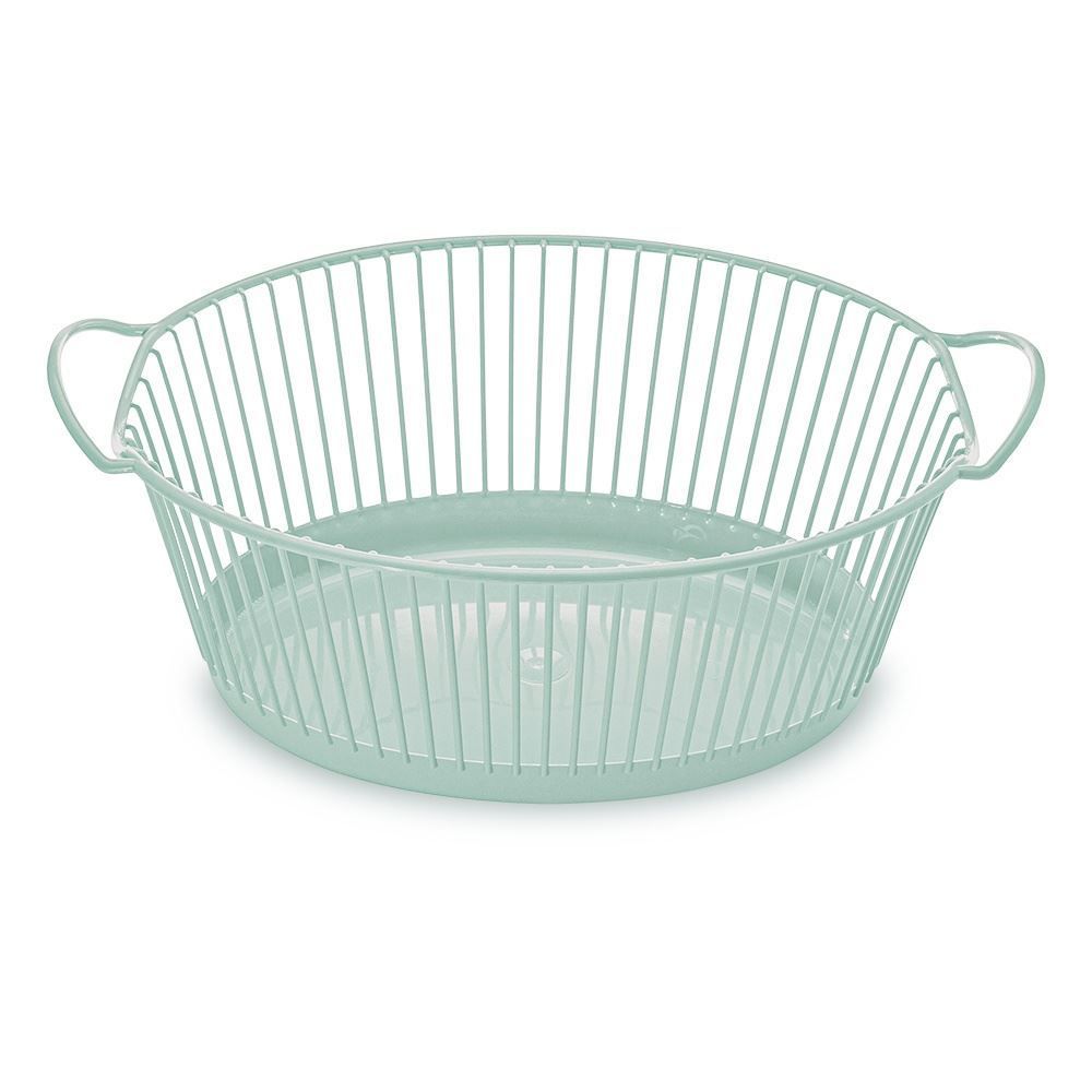 Cesta Oval Fofura 25 Litros Havan Baby - Verde