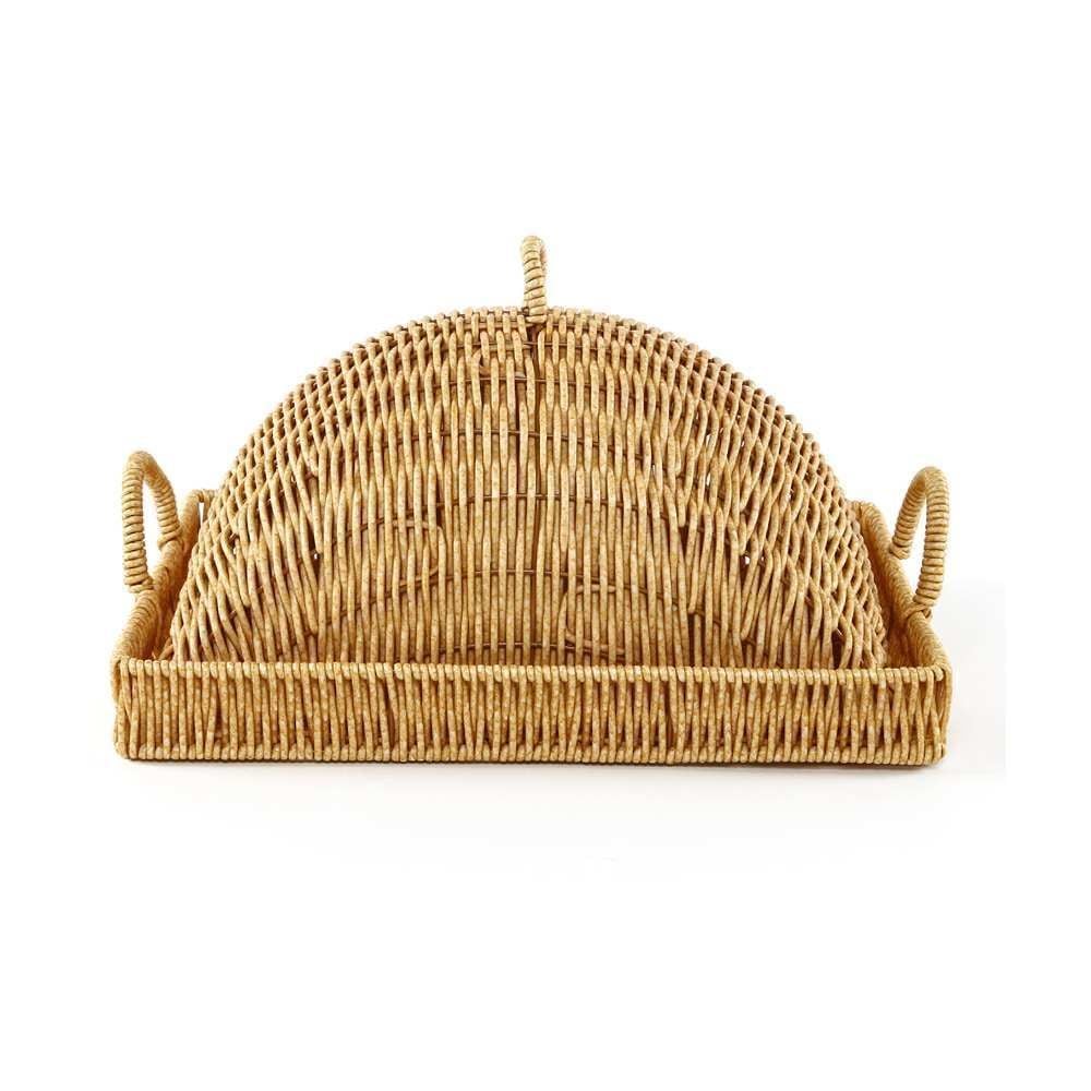 Cesta Retangular Com Tampa Havan Casa 35Cm - DIVERSOS