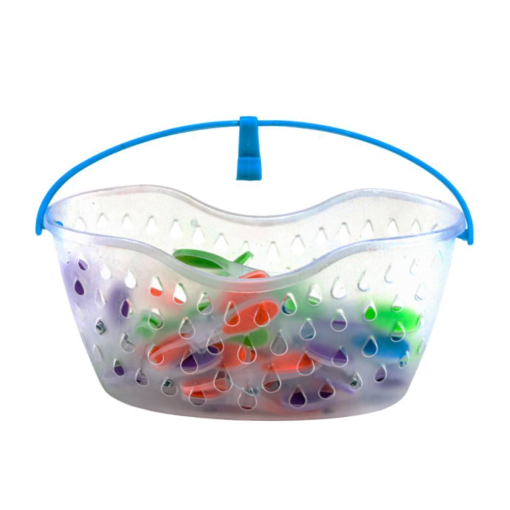 Cesto Com Prendedores De Roupa Havan Casa - 20 Peças