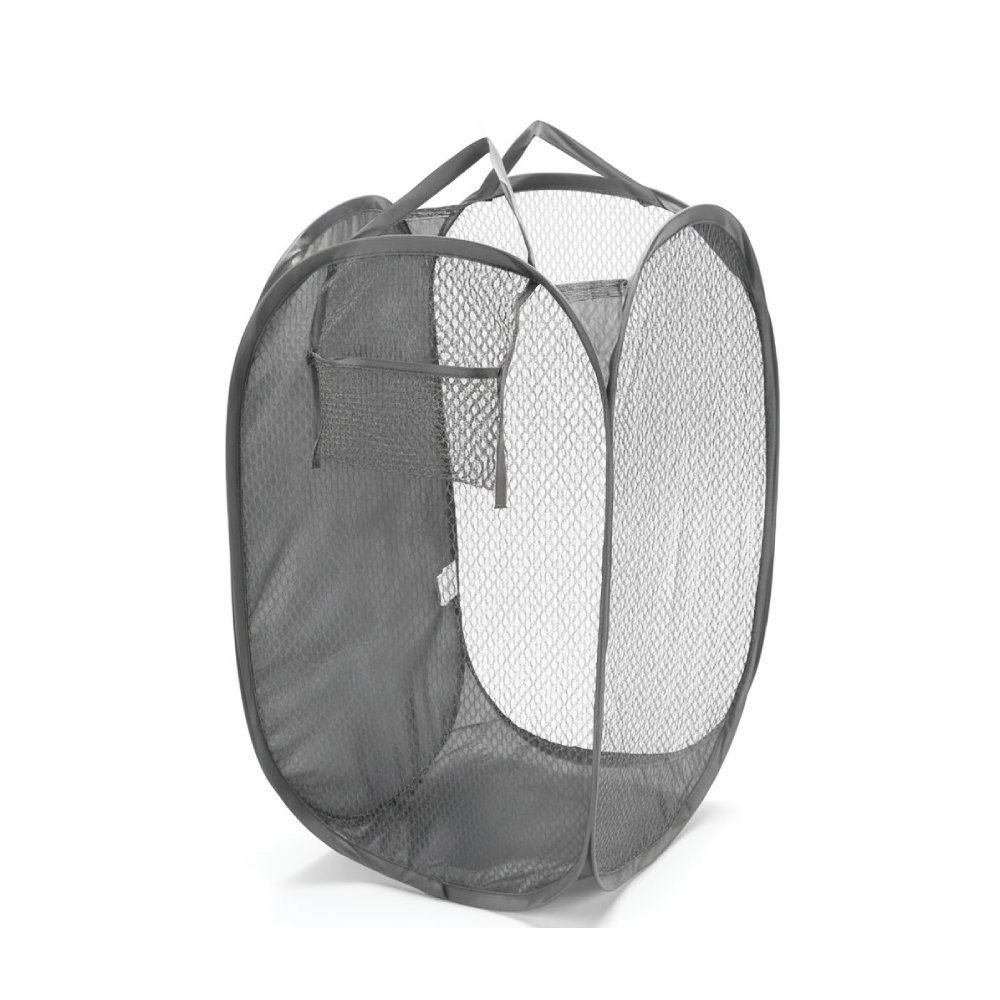 Cesto De Roupa Dobrável Cinza - Havan Casa