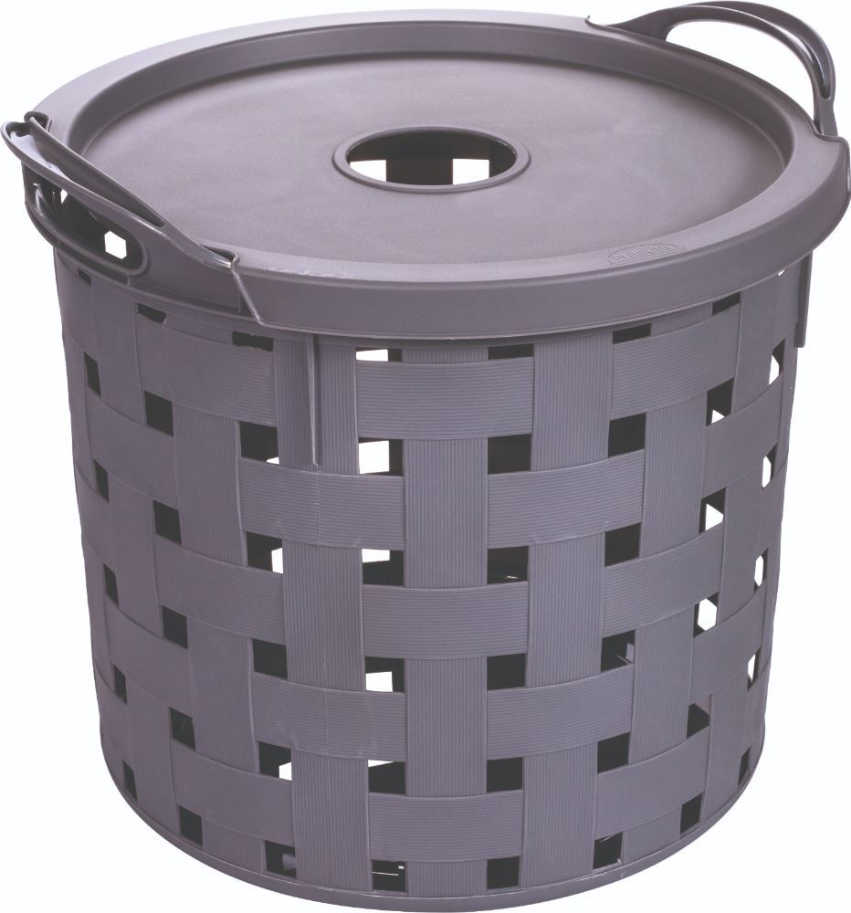 Cesto Redondo Baixo Fita Mpr 19 L Plasutil