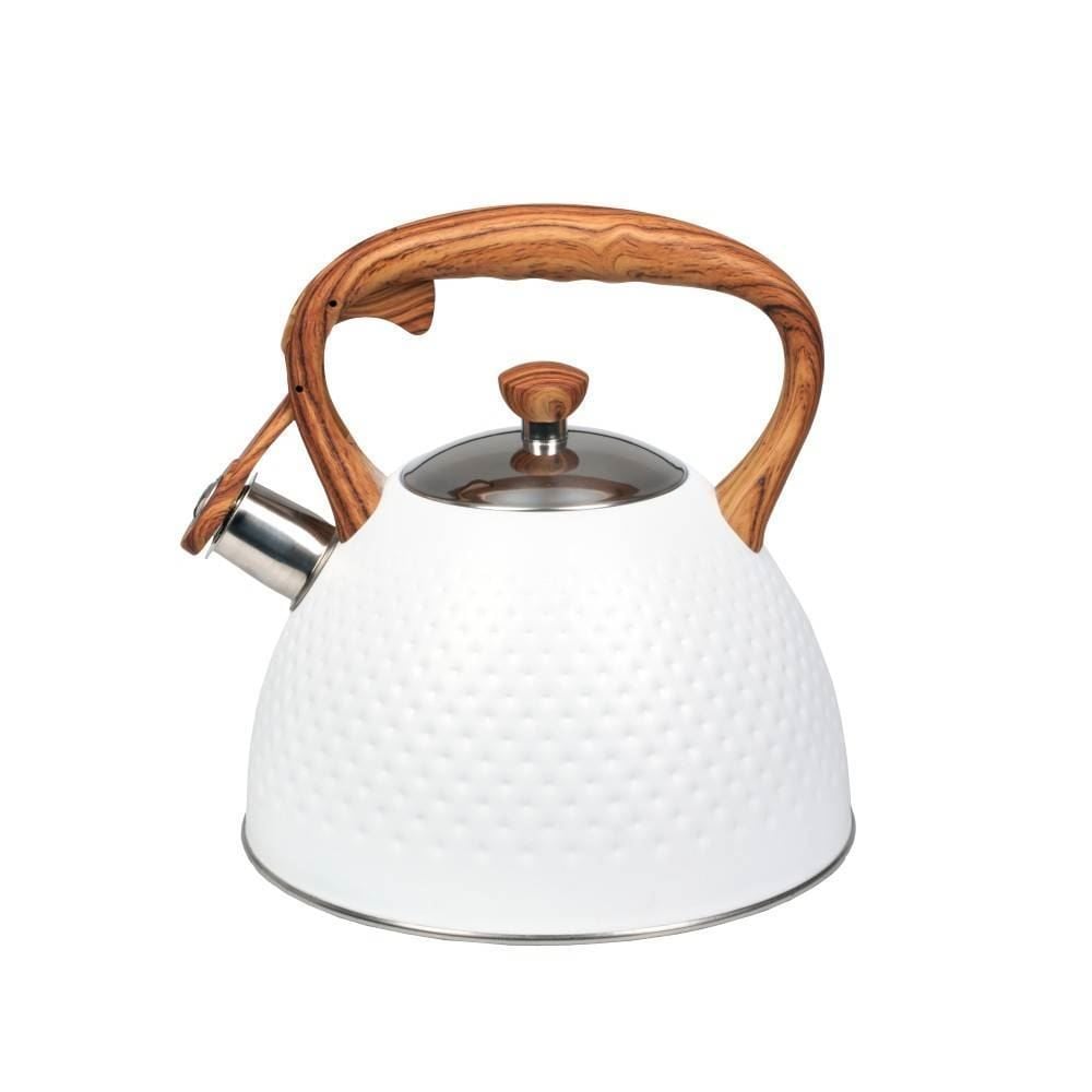 Chaleira Com Apito Aspen Havan Casa 3 Litros - Branco