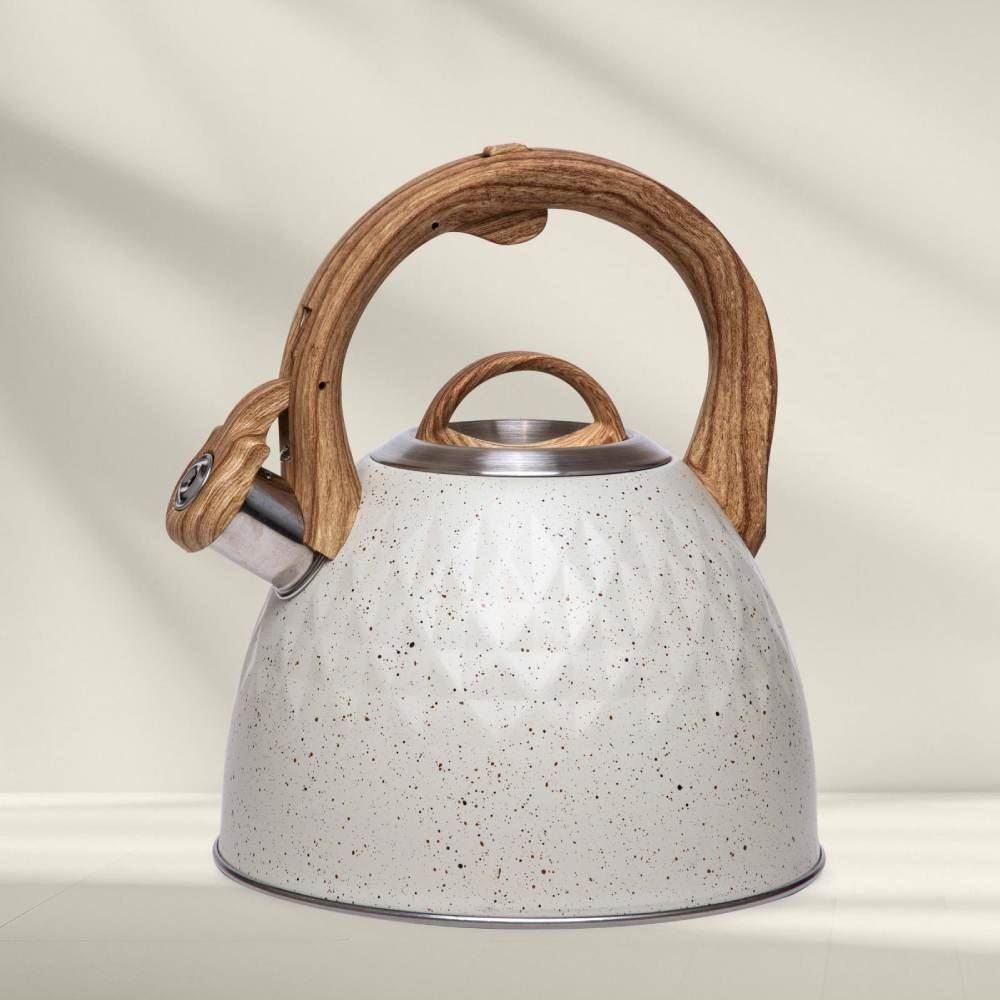 Chaleira Com Apito Diamond Havan Casa 2,7 Litros - Baunilha