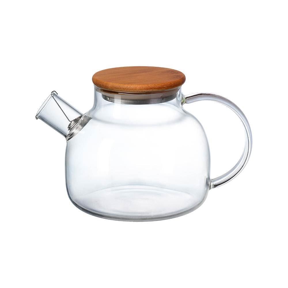 Chaleira Com Bico Coador De Vidro Stanford 1 Litro - Hauskraft