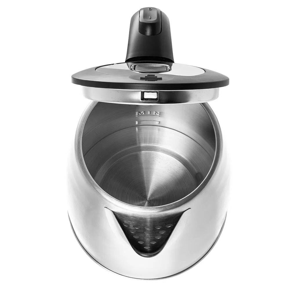 Chaleira Elétrica Britânia 1,8L Inox BCH07I Controle de Tempo