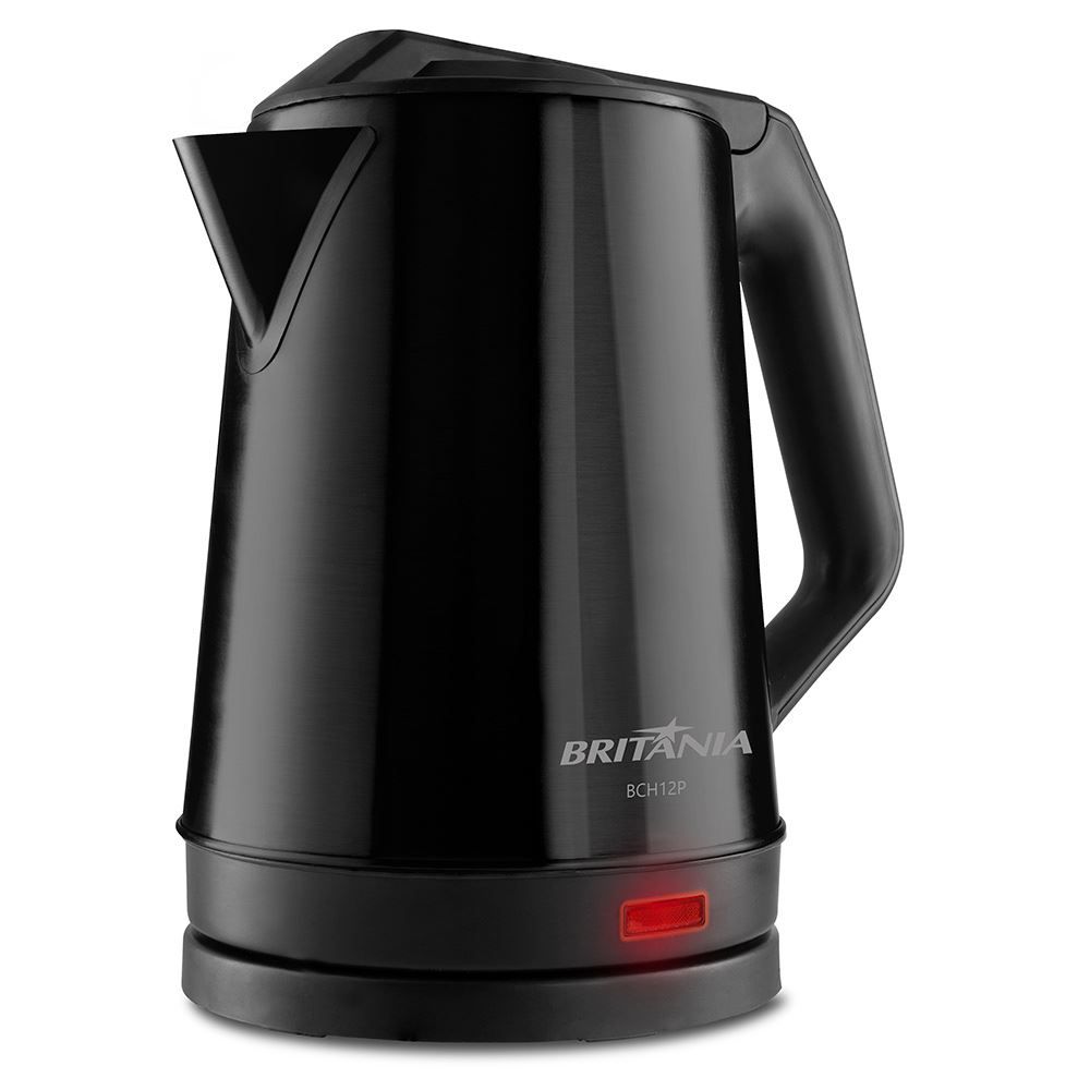 Chaleira Elétrica Britânia 1,9 Litros Aço Inox BCH12P