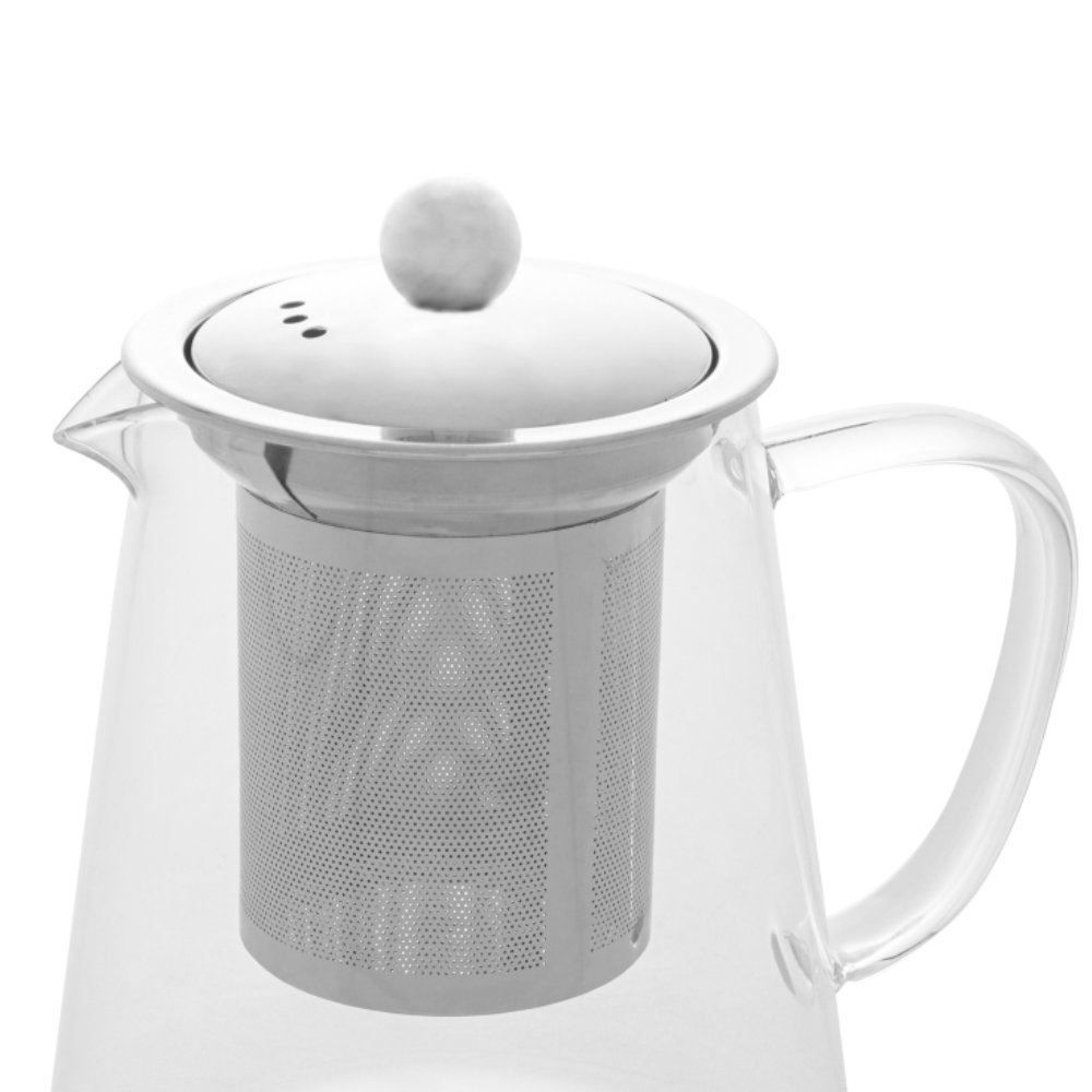 Chaleira Em Vidro Com Filtro Inox Lyor - 750 ml