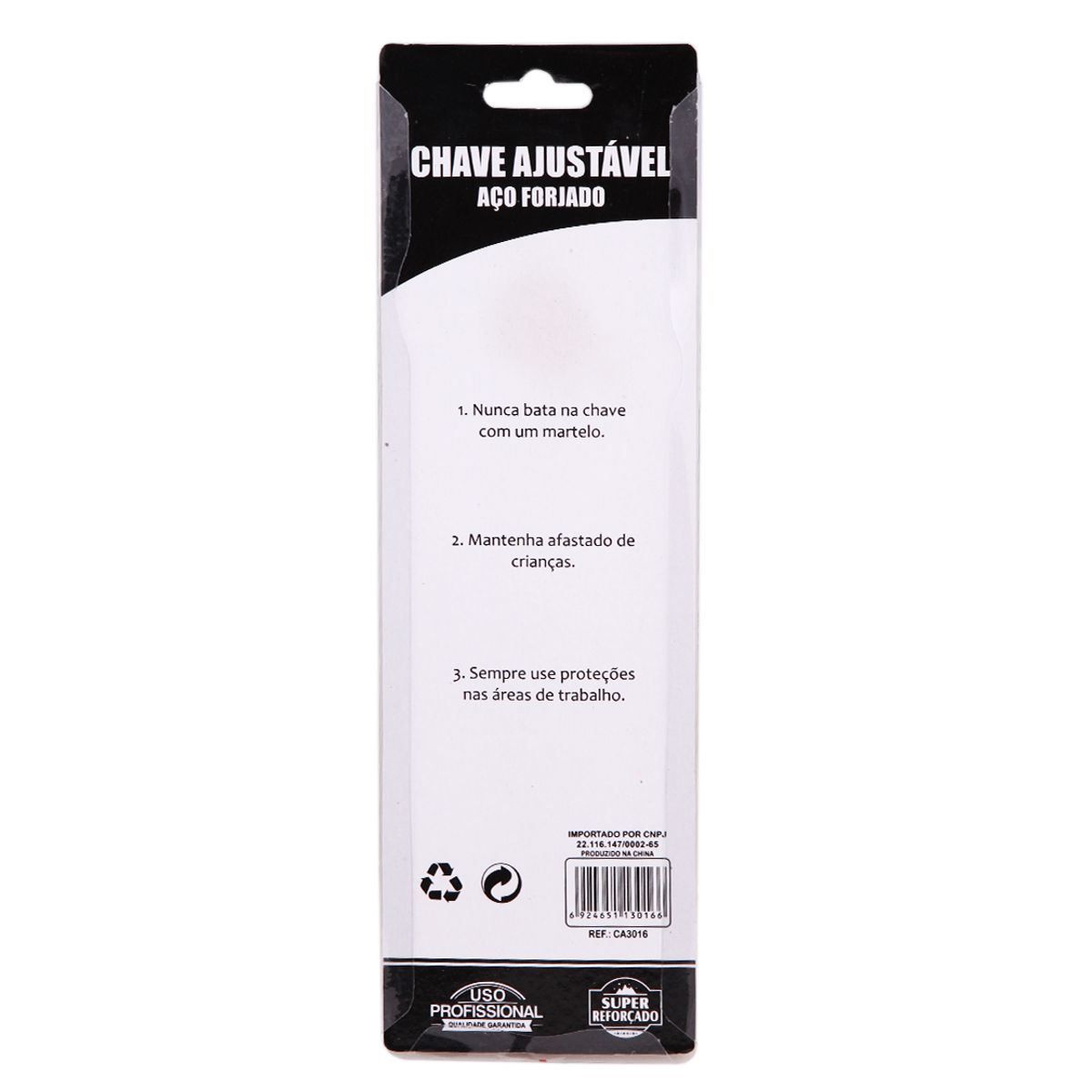 Chave Ajustável 8" Meghazine CA3016 - DIVERSOS