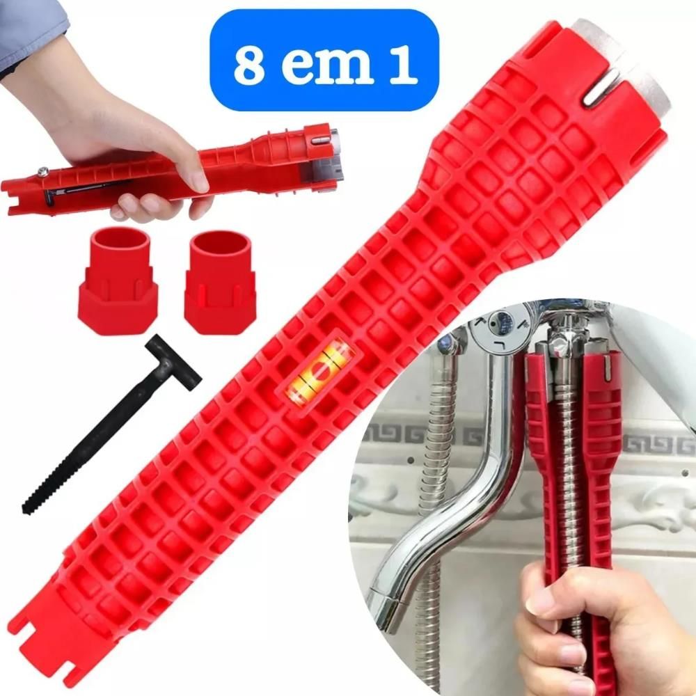  Chave Hidráulica Multifuncional 8 Funções - Meghazine 