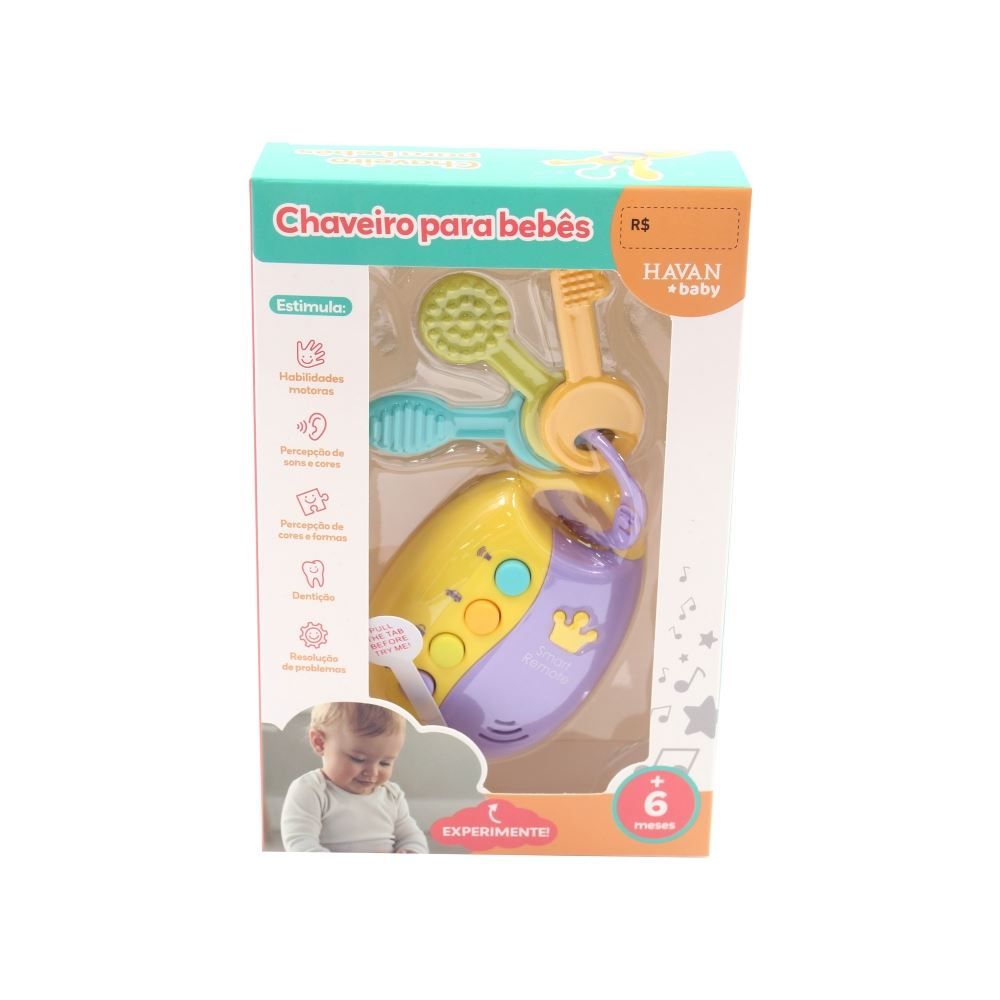 Chaveiro para Bebês Havan Toys - ST78302