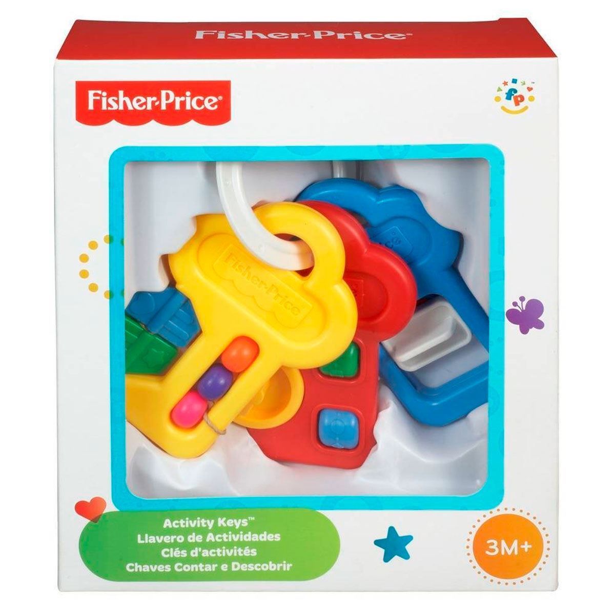 Chaves de Atividades para Bebês Fisher-Price - DIVERSOS