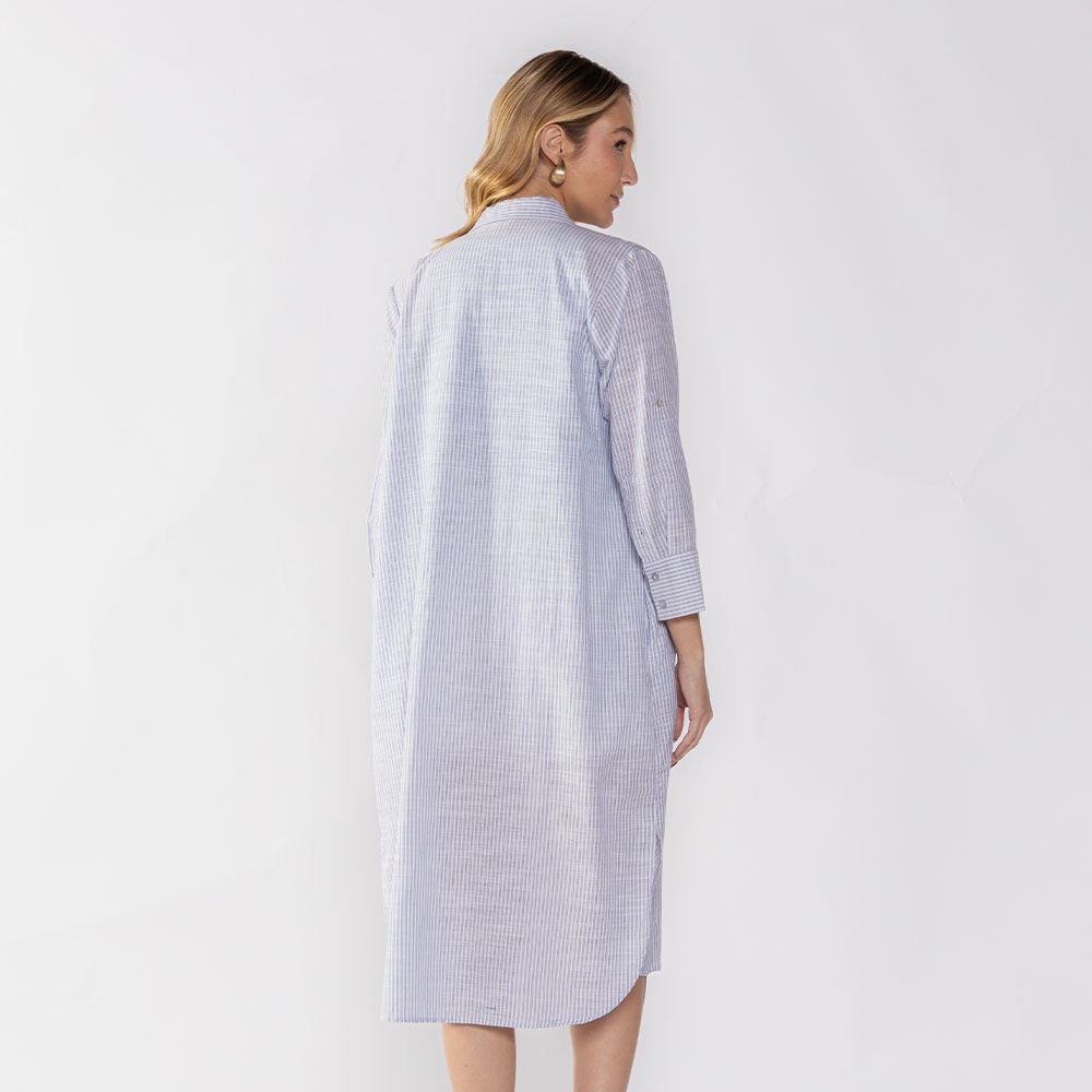 Chemise Feminina Listrada Patricia Foster