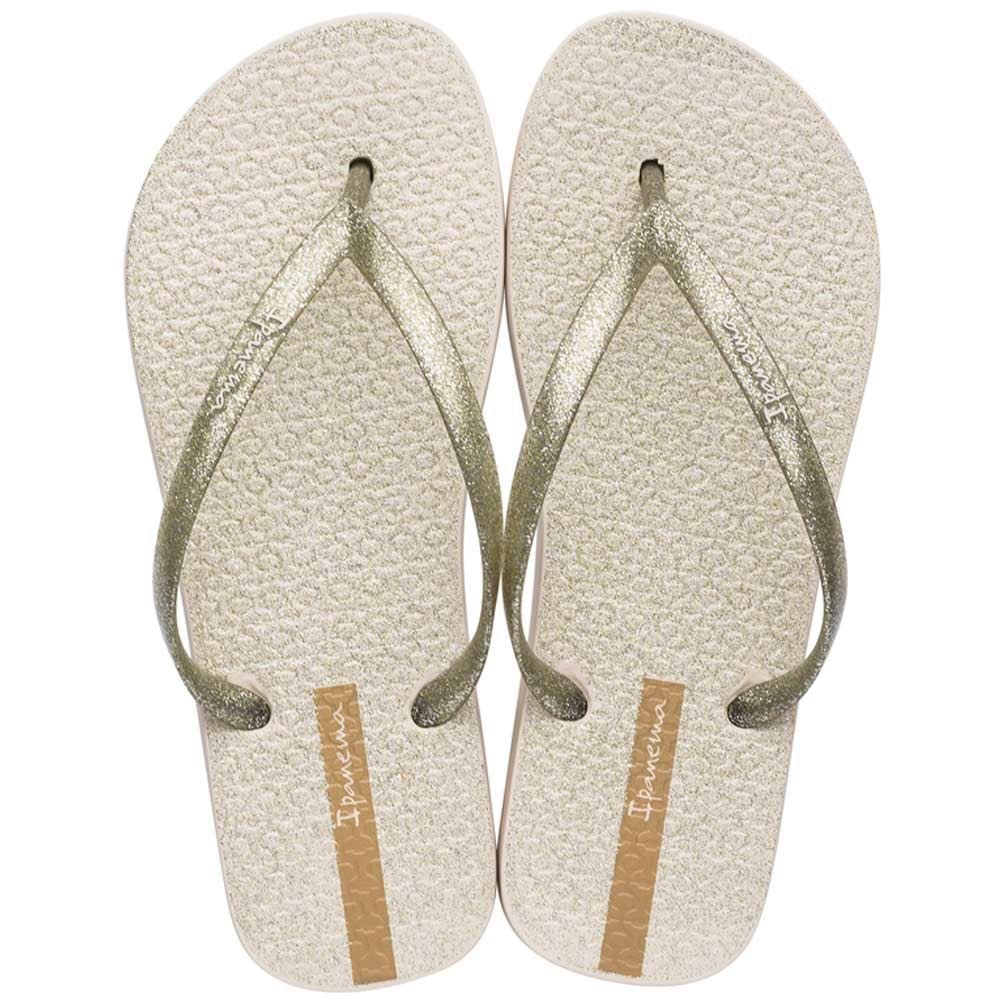 Chinelo Feminino Glitter Ipanema - Bege 39-40