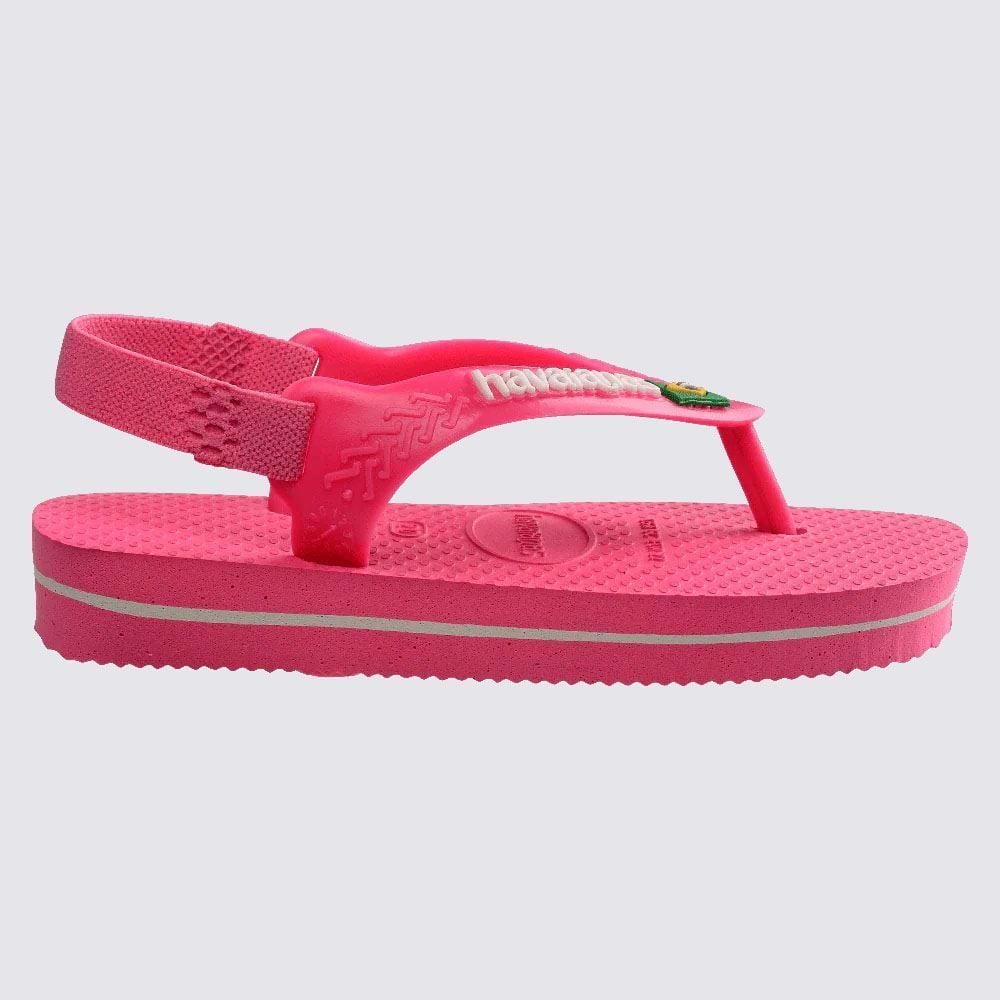 Chinelo Havaianas Bebê Brasil Logo
