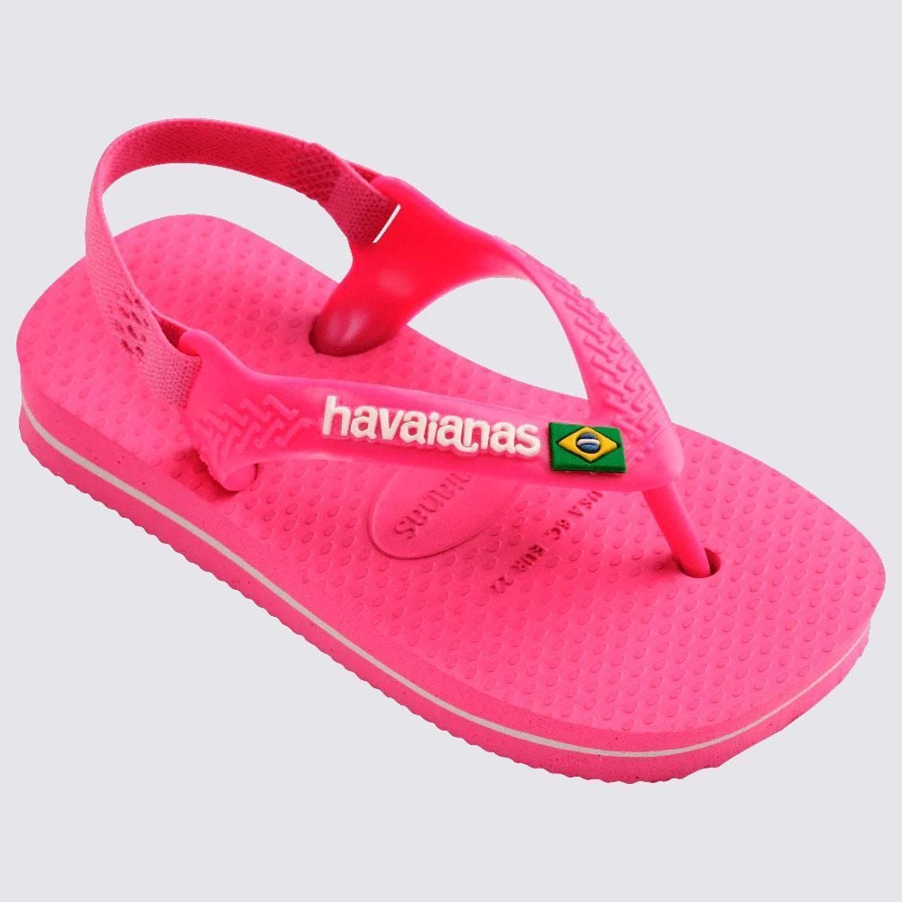Chinelo Havaianas Bebê Brasil Logo
