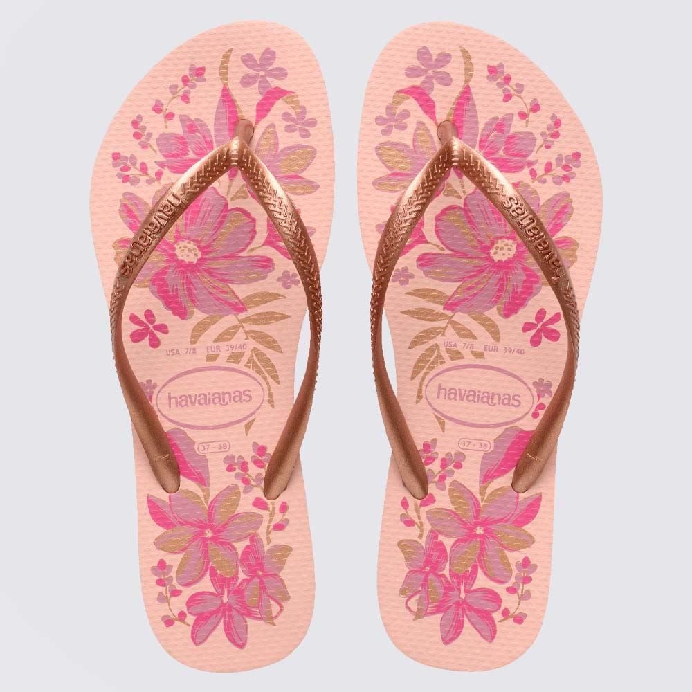 Chinelo Havaianas Feminino Slim Organic