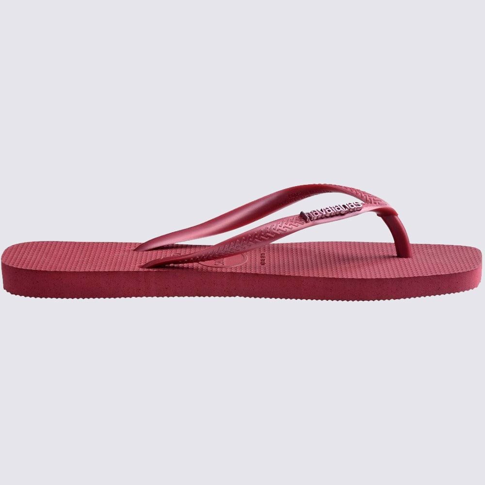 Chinelo Havaianas Feminino Slim Square Logo Metallic