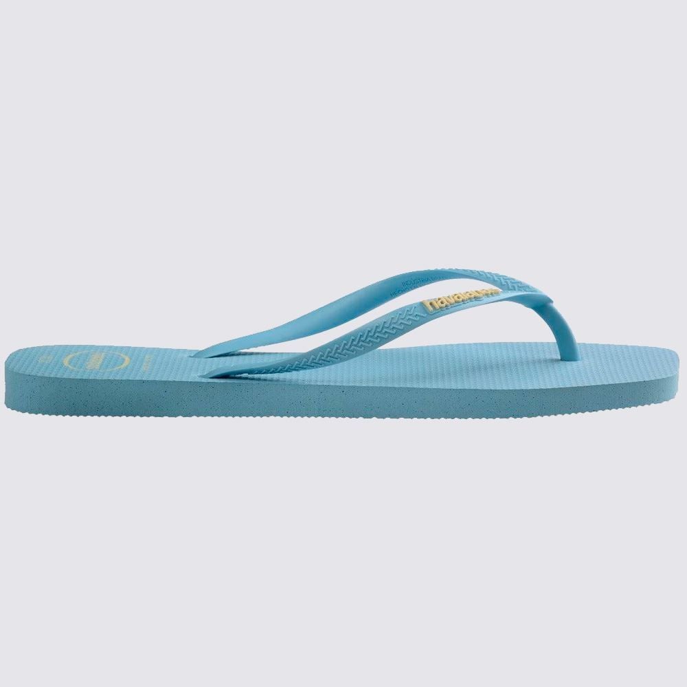 Chinelo Havaianas Feminino Slim Square Logo Pop Up