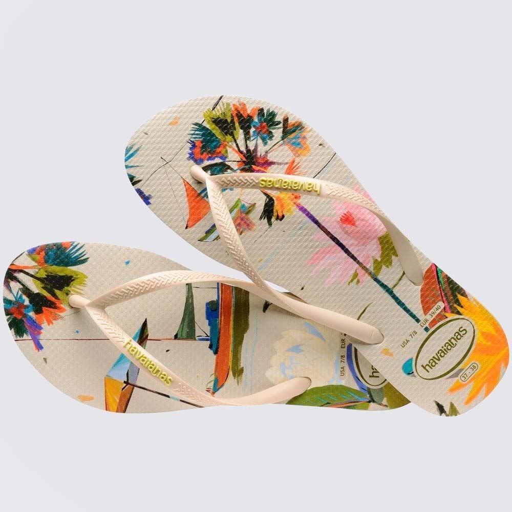 Chinelo Havaianas Feminino Summer Bliss Slim