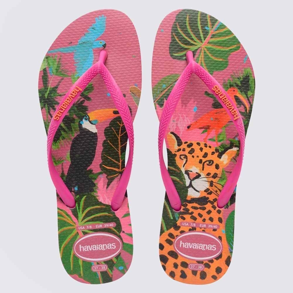 Chinelo Havaianas Feminino Summer Bliss Slim