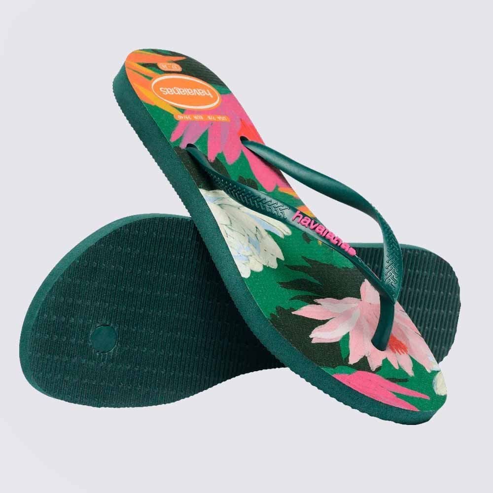 Chinelo Havaianas Feminino Summer Bliss Slim