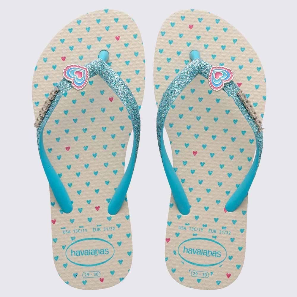 Chinelo Havaianas Infantil Slim Glitter