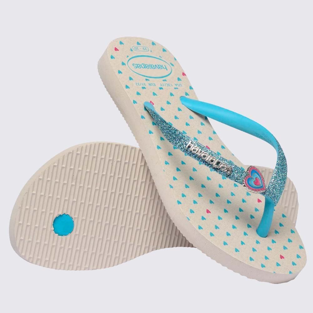 Chinelo Havaianas Infantil Slim Glitter