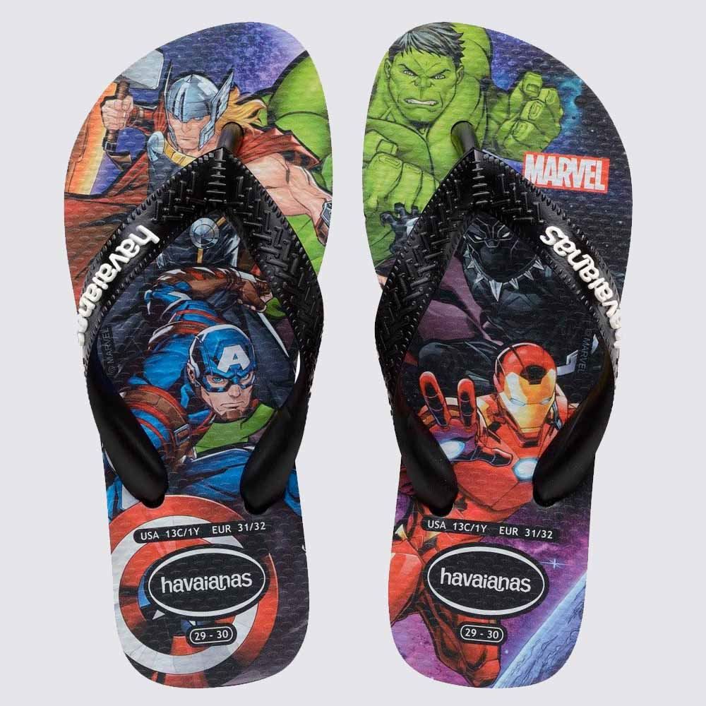 Chinelo Havaianas Infantil Top Marvel II