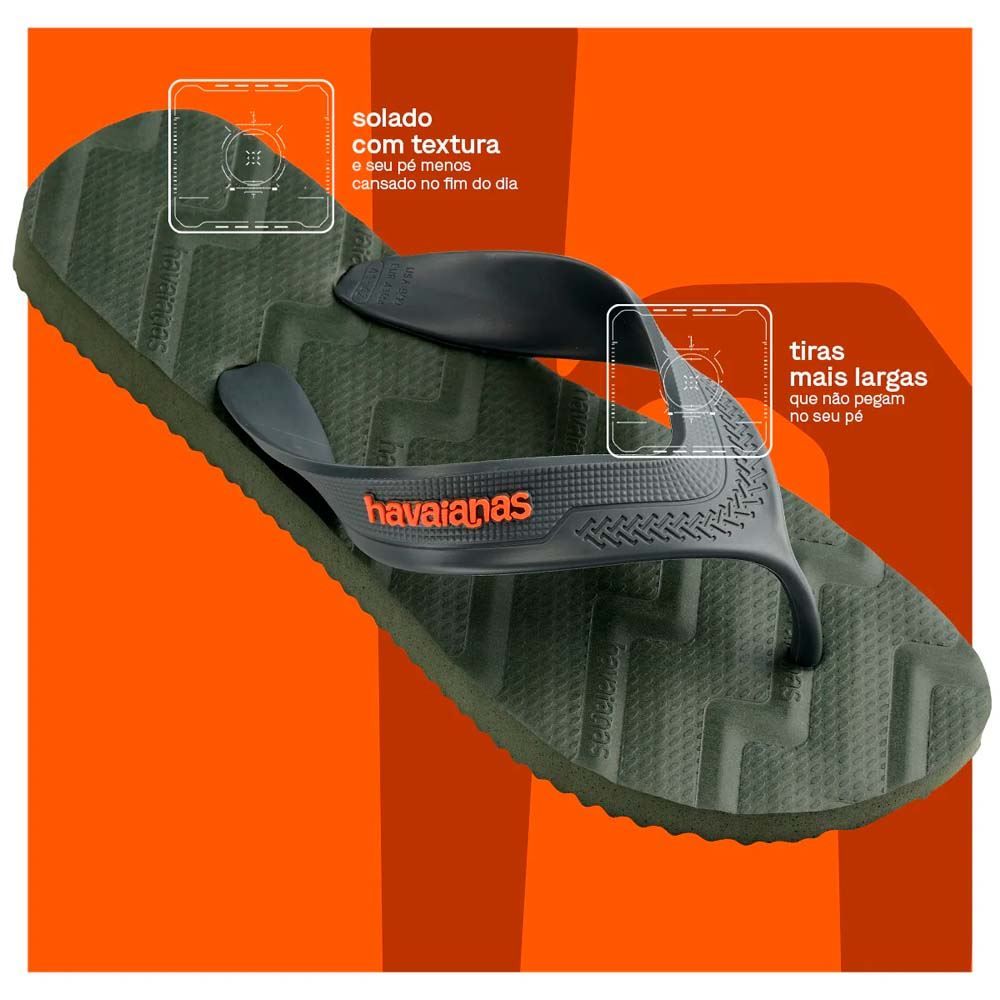 Chinelo Havaianas Masculino Track Waves