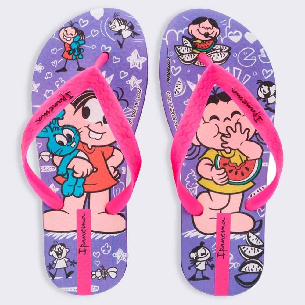 Chinelo Infantil Turma da Mônica Ipanema