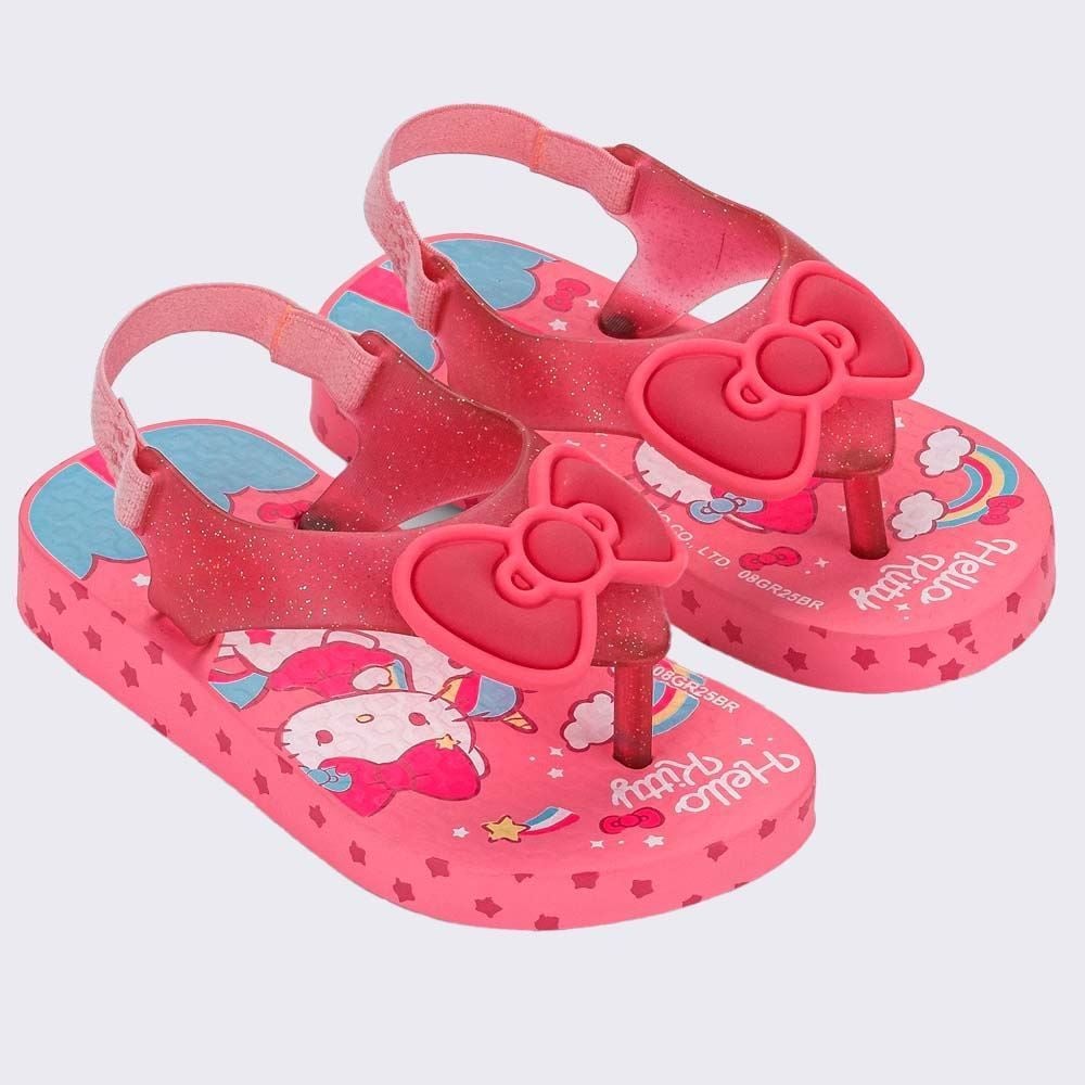 Chinelo Ipanema Bebê Hello Kitty Funny