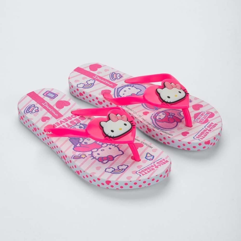 Chinelo Ipanema Infantil Hello Kitty And Friends