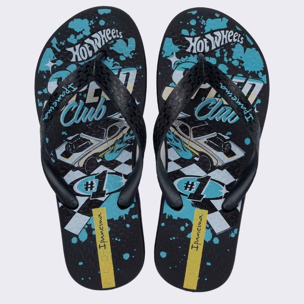 Chinelo Ipanema Infantil Hot Wheels