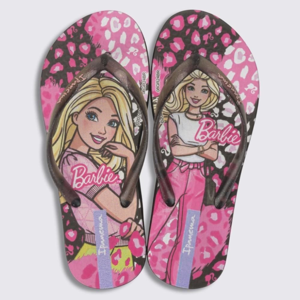 Chinelo Ipanema Infantil Menina Barbie Meu Encanto