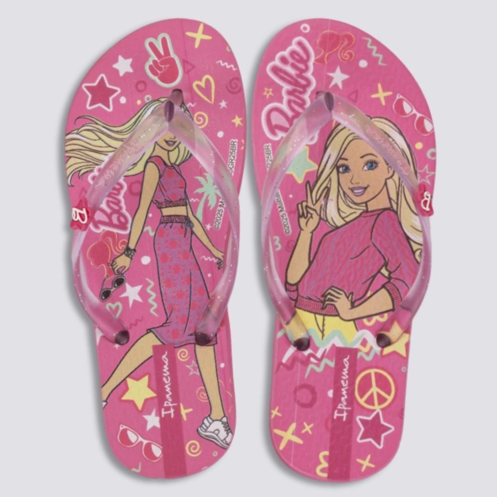 Chinelo Ipanema Infantil Menina Barbie Meu Encanto