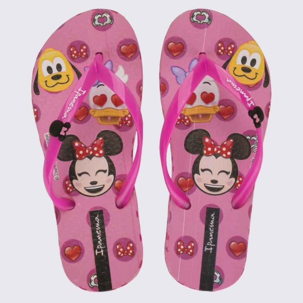 Chinelo Ipanema Infantil Menina Disney Joy