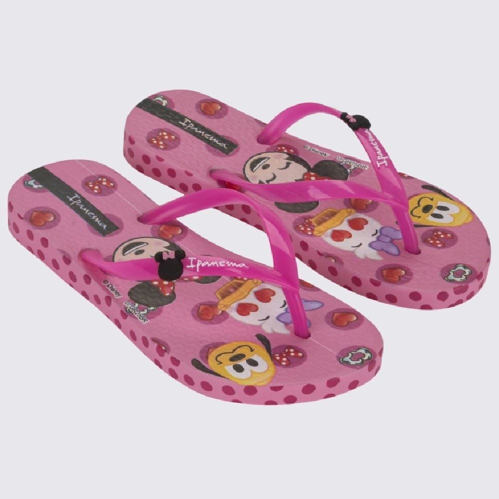 Chinelo Ipanema Infantil Menina Disney Joy