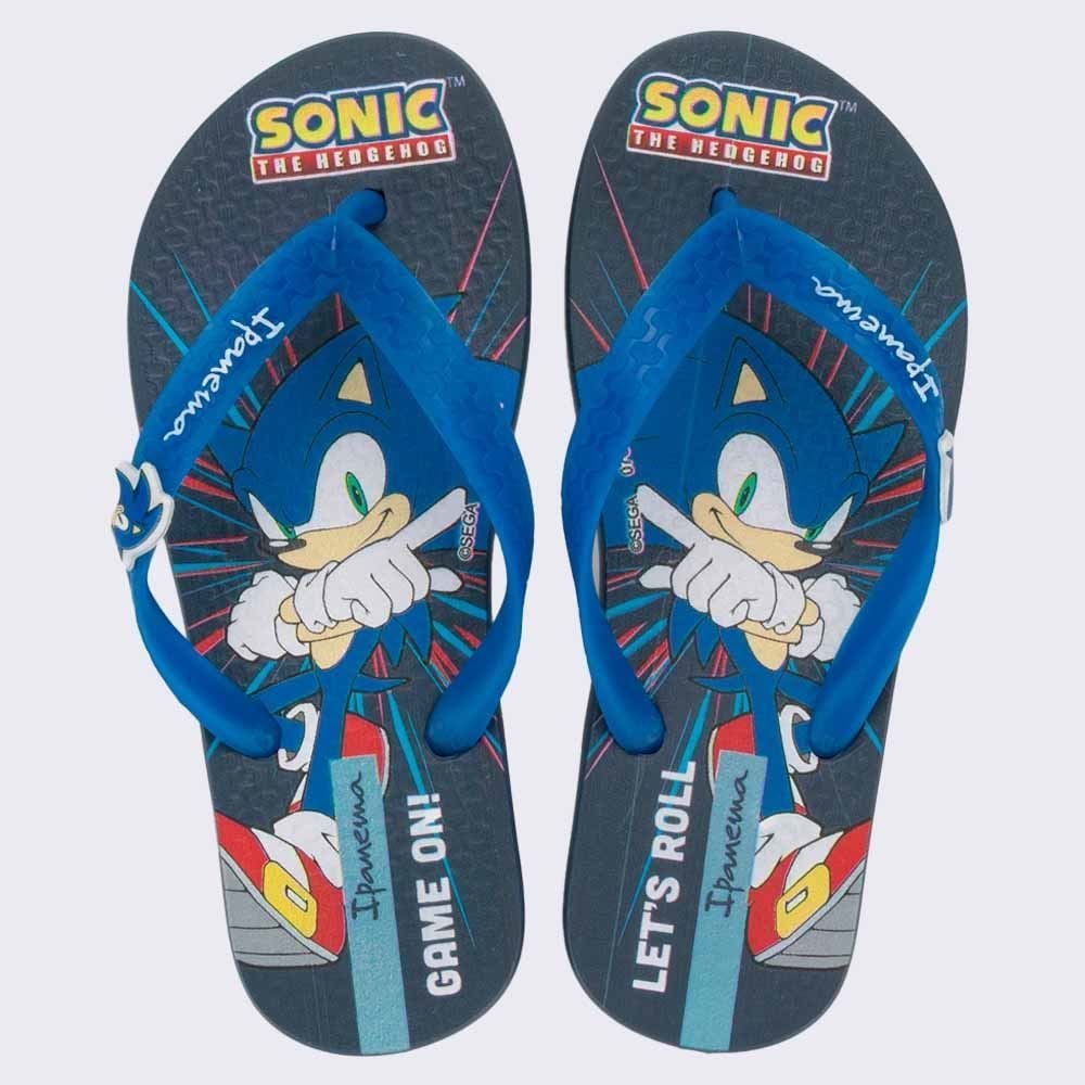 Chinelo Ipanema Infantil Sonic Lets