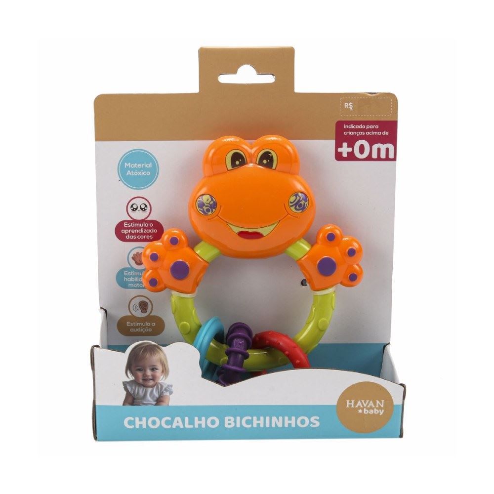 Chocalho Bichinho Havan Toys - HBR0528
