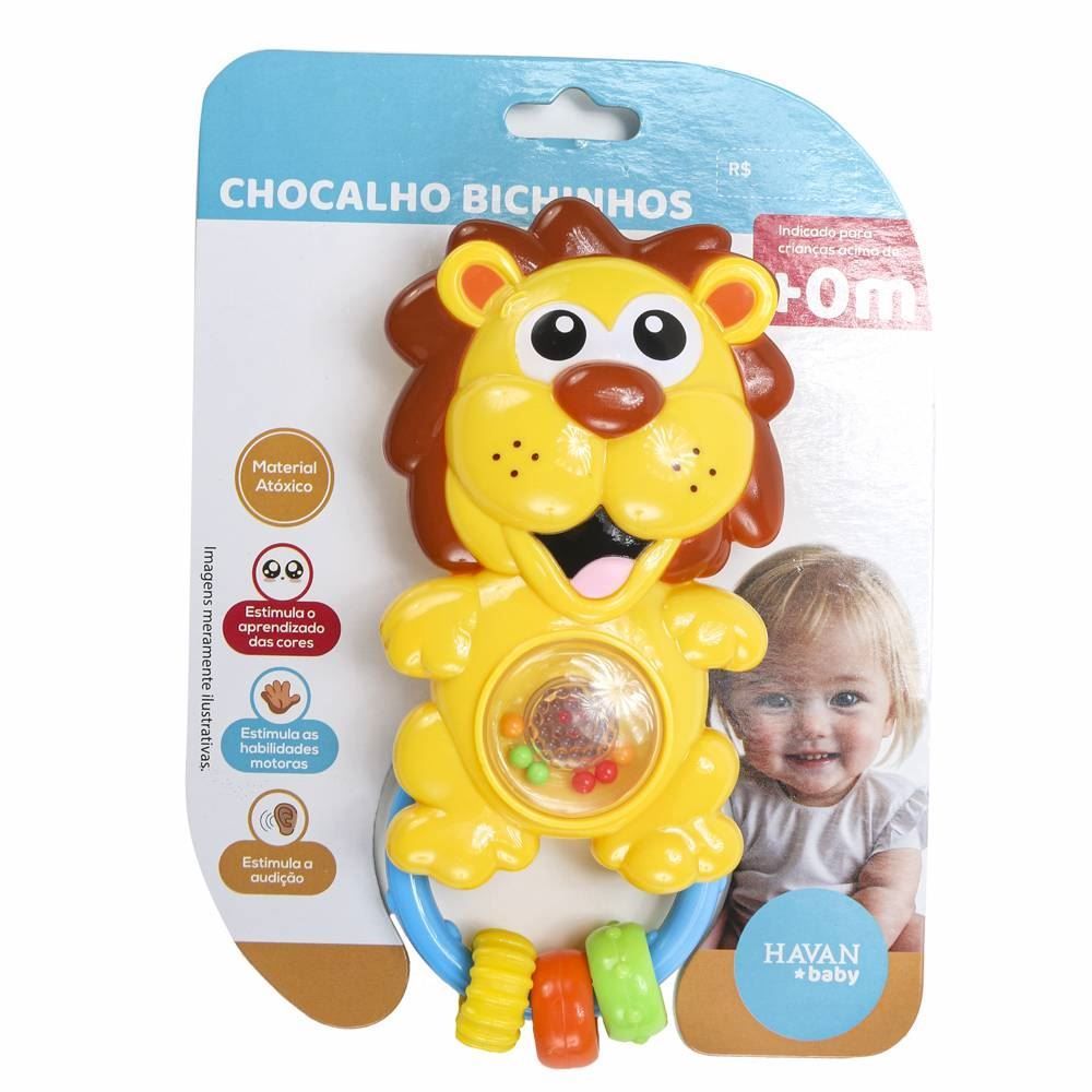 Chocalho De Bichinhos - Leão