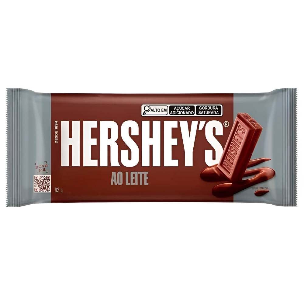 Barra de Chocolate Ao Leite Hershey's - 82g