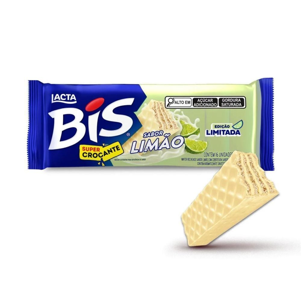 Chocolate Bis Limão Lacta - 100,8g