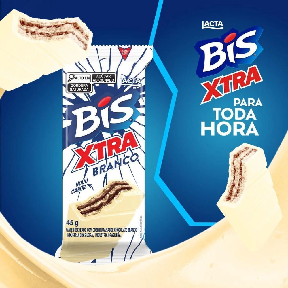 Chocolate Bis Xtra Branco - 45g