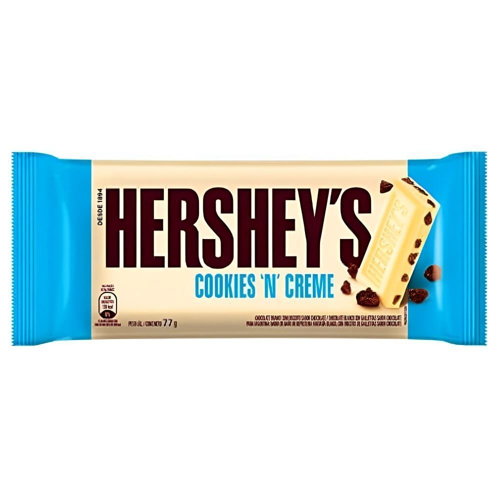 Chocolate Branco Cookies 'N' Creme Hershey's - 77g