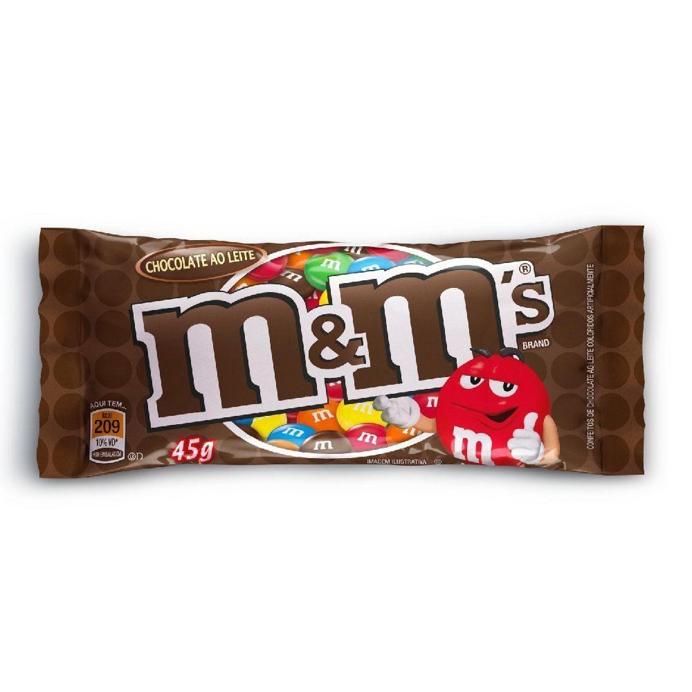 Chocolate M&M's Ao Leite Mars - 45g